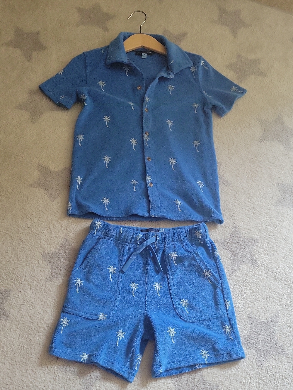 Andy and Evan Terry Cloth Short Set